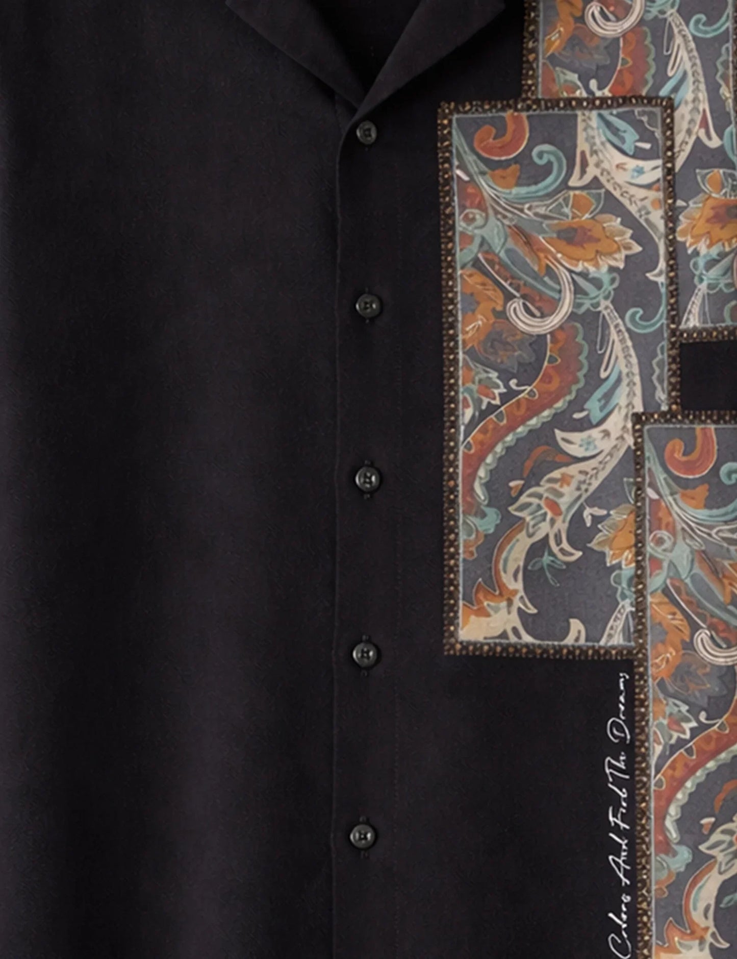 Black Mandala Street Style Men’s Premium Full-Sleeve Shirt - XPST