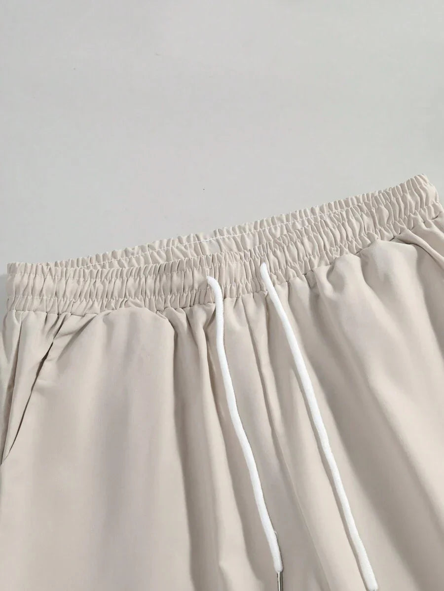 CLASSY CREAM MANDALA  Mens Full Set Trouser and Shirt Half Sleeves