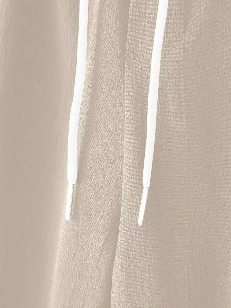Plain Apricot Mens Full Set Trouser and Shirt Half Sleeves