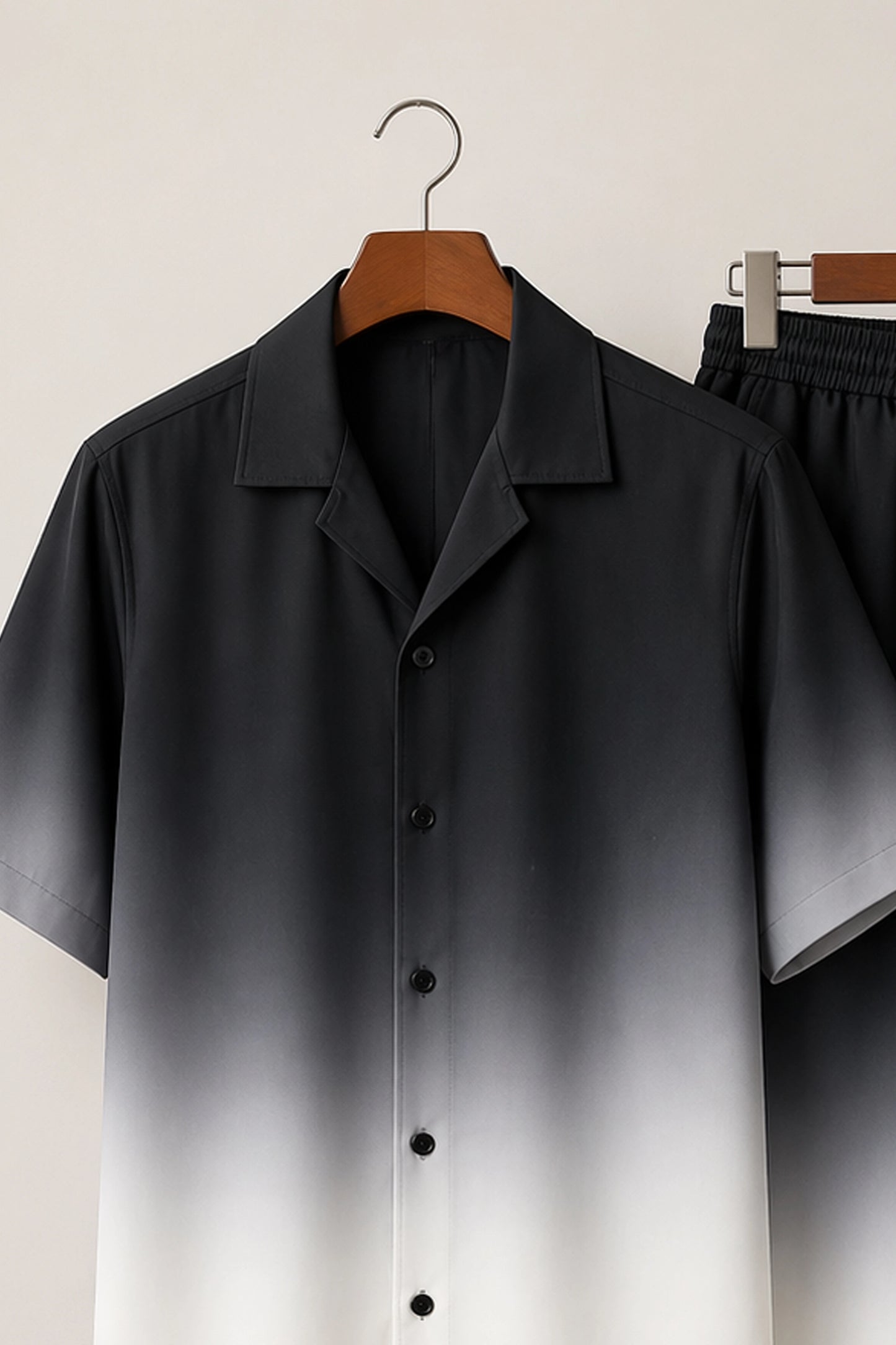 Black Shading Mens Full Pant Co-ords - XPCRDF