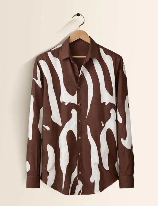 Cocoa Street Style Men’s Premium Full-Sleeve Shirt - XPST