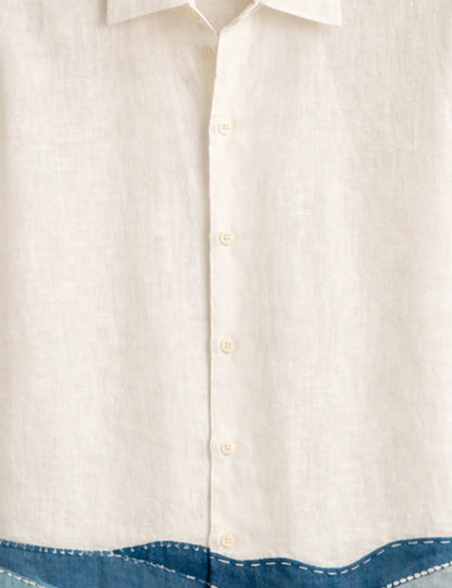 Ocean Wave Street Style Men’s Premium Full-Sleeve Shirt - XPST